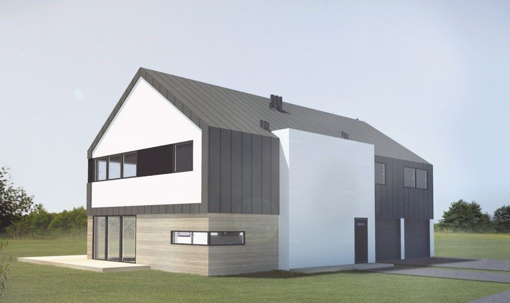 gotowy projekt domu dwulokalowego b-79