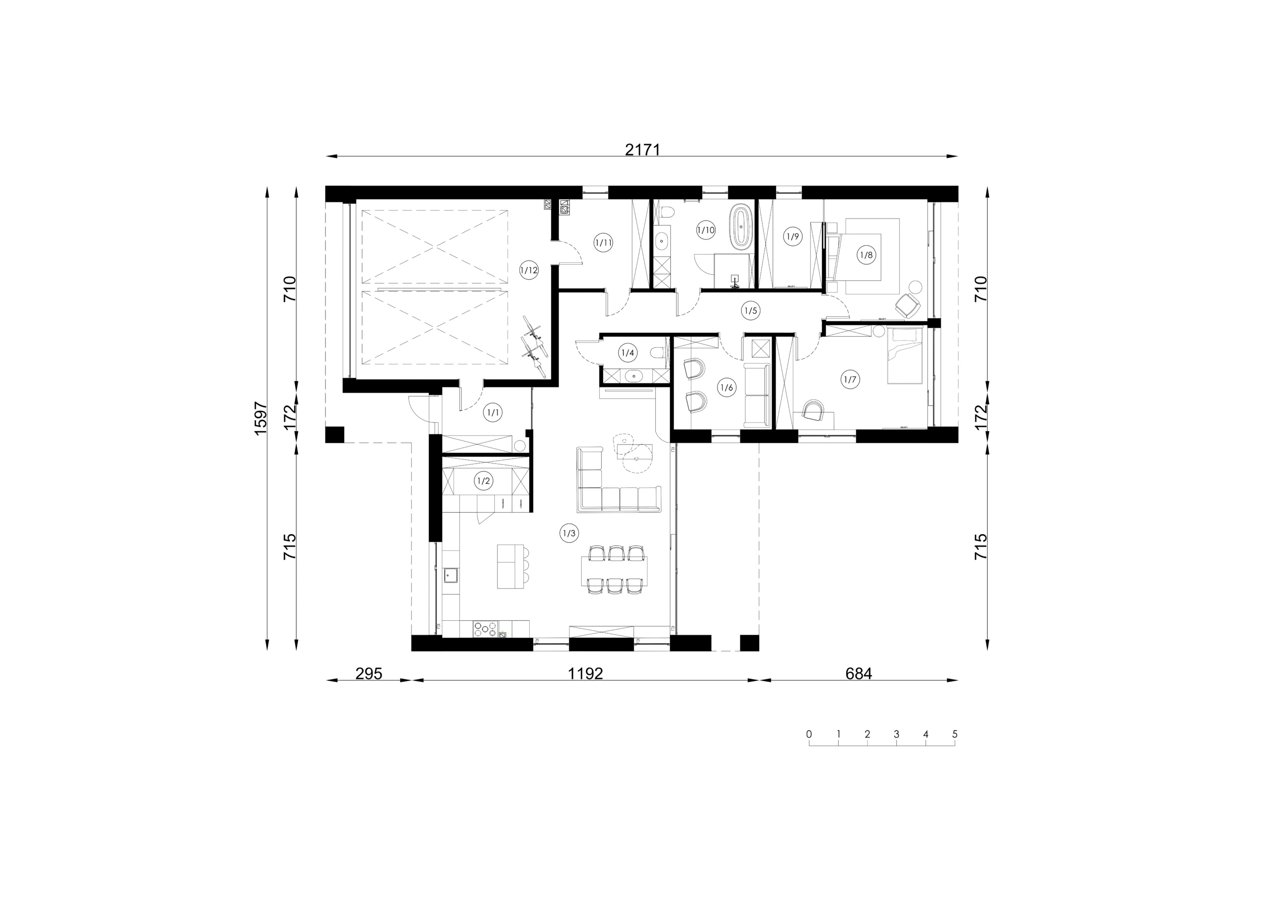 DOM PARTEROWY  N-275