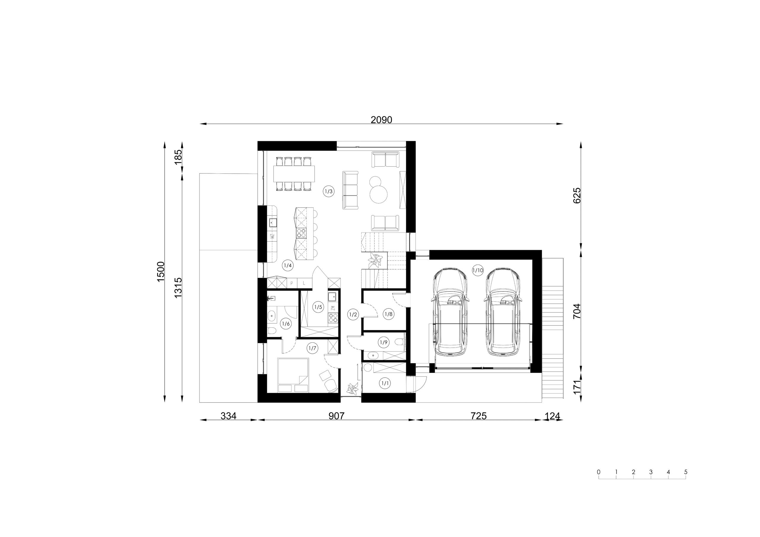 DOM PIĘTROWY  N-271