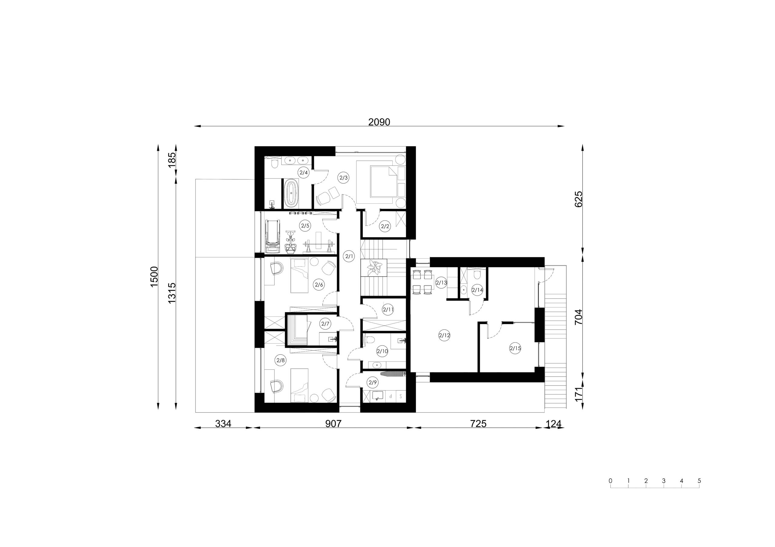 DOM PIĘTROWY  N-270