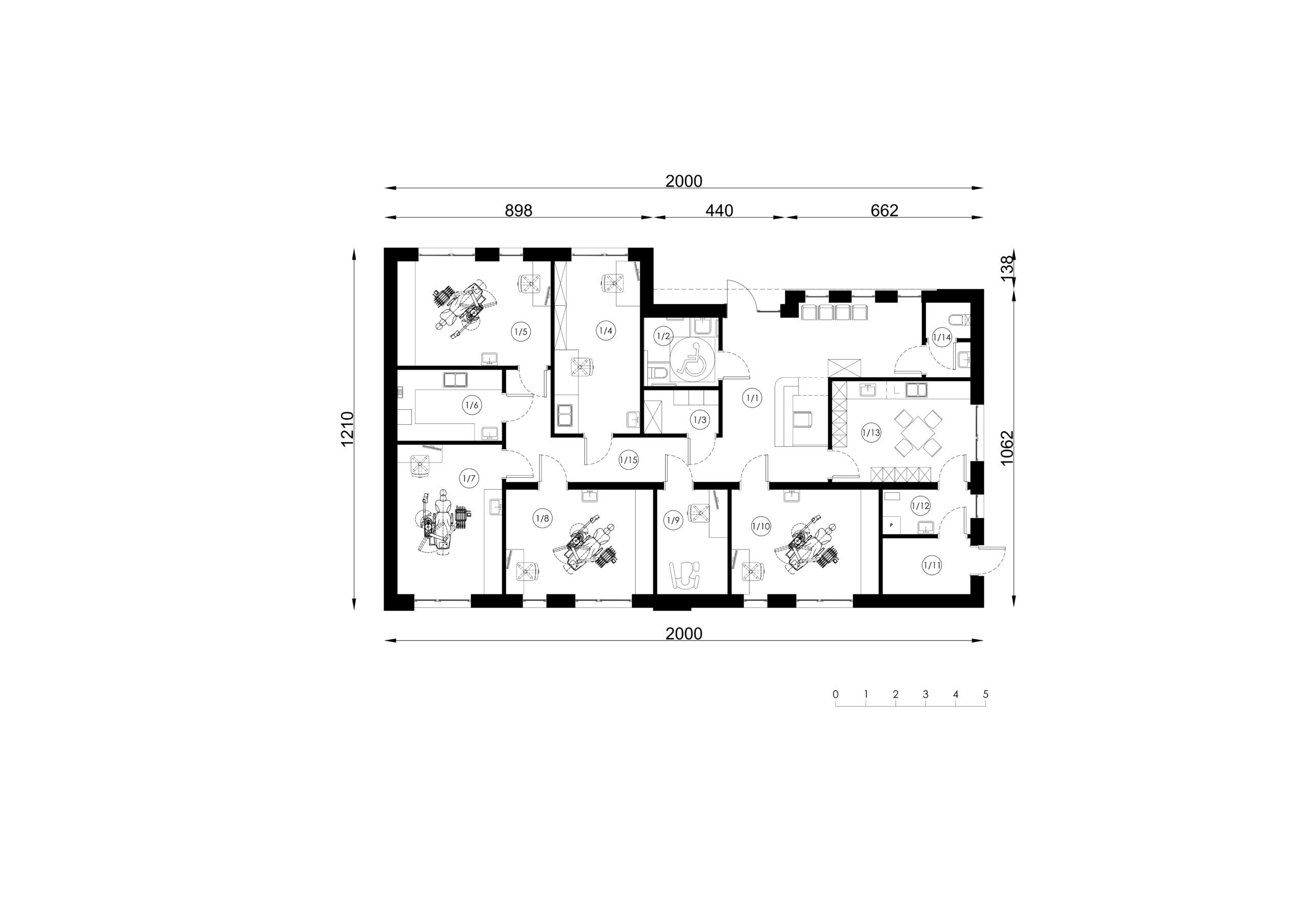 GABINET STOMATOLOGICZNY U-205