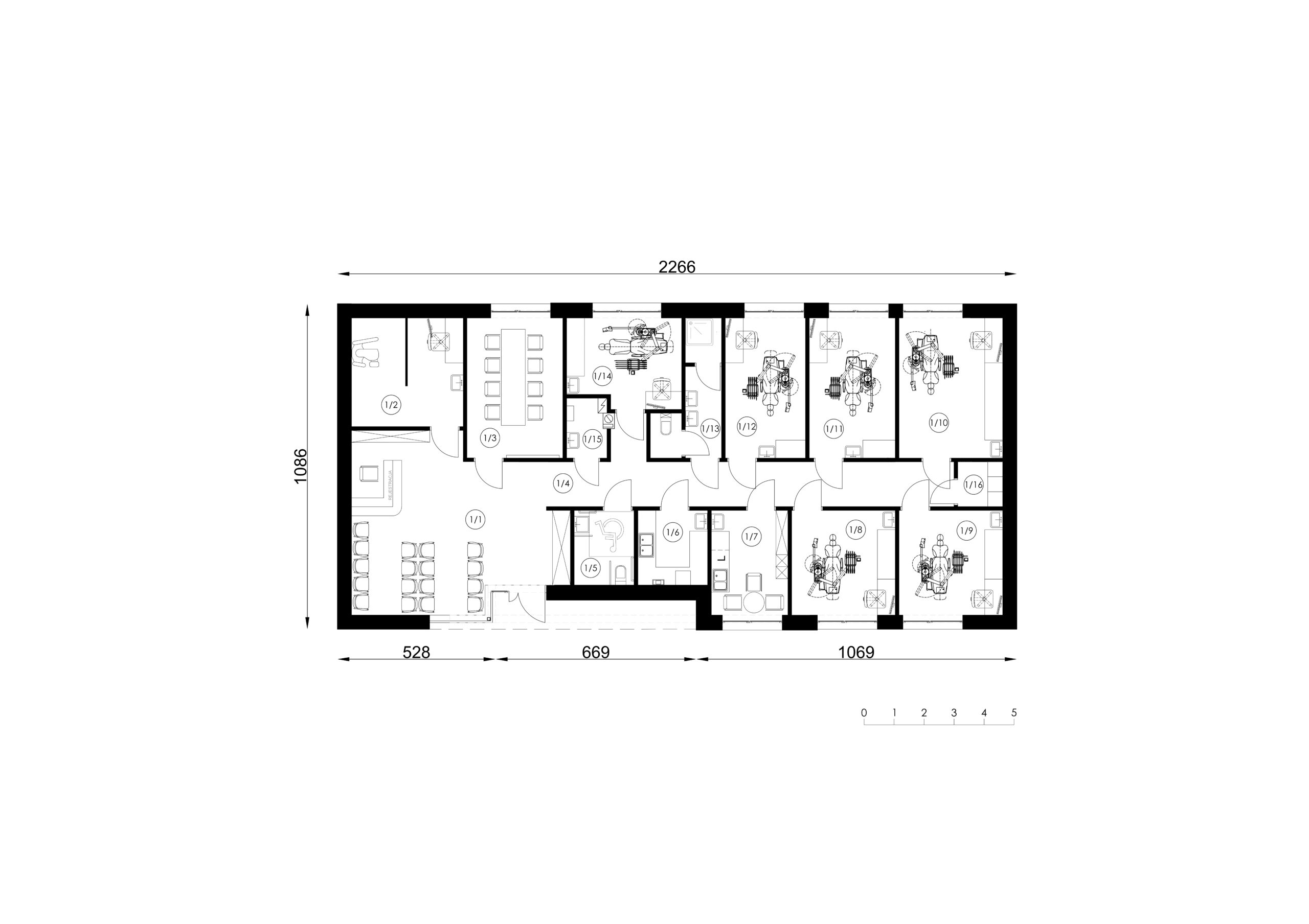 GABINET STOMATOLOGICZNY U-204